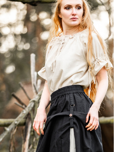 Trollfelsen Mittelalter Bluse Leonardo Carbone Verena Natur7